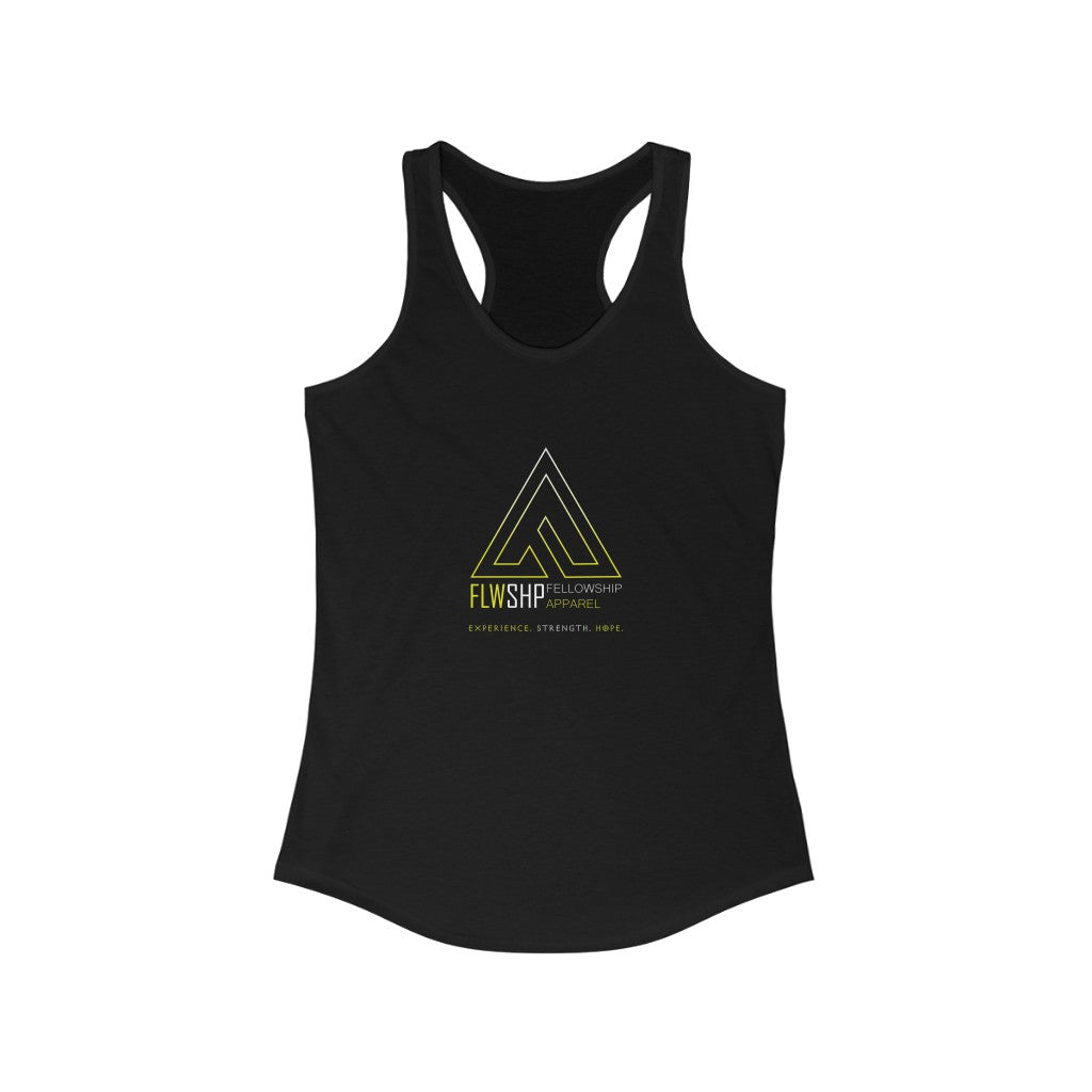 Women's Racerback Tank Top - Experience, Strength, and Hope