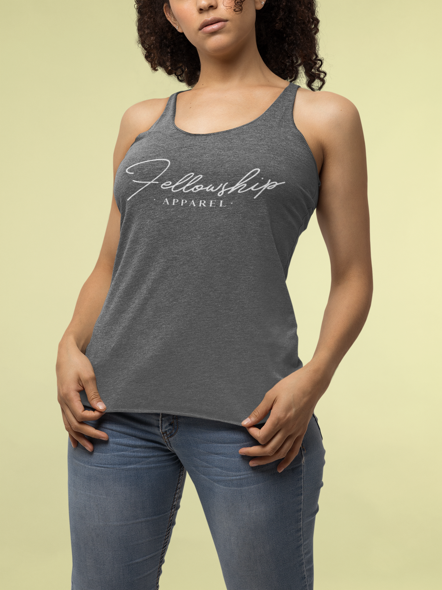 Women's Cosmic Twist Back Tank Top