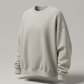 Oversized Crewneck Sweatshirt in Premium Cotton