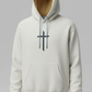 Minimalist Hoodie with Faith Embroidery