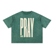 Mineral Wash Boxy Cotton T-Shirt