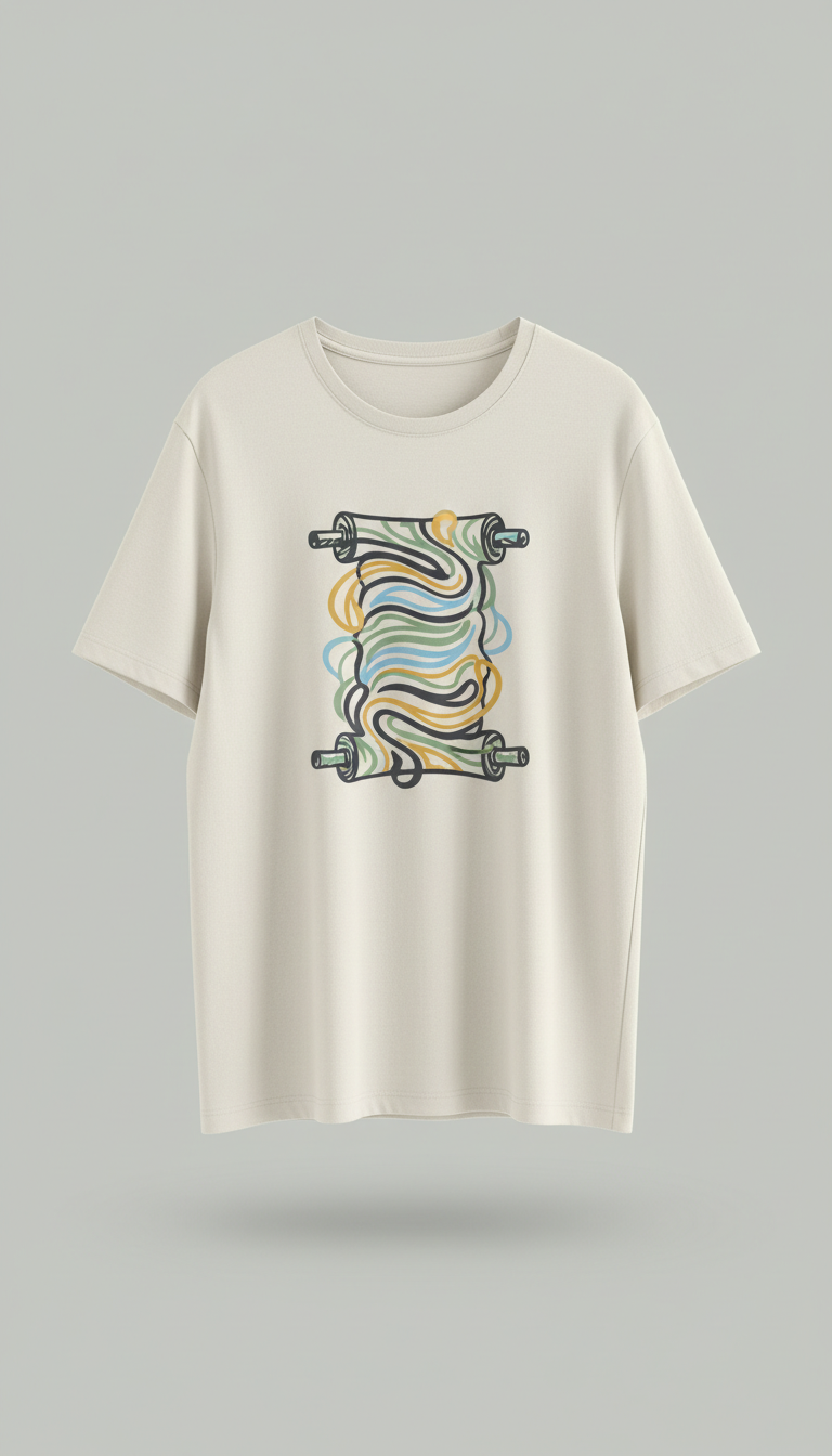 Scripture Graphic T-Shirt in Soft Cotton