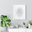 Beatitudes- Vertical Frame