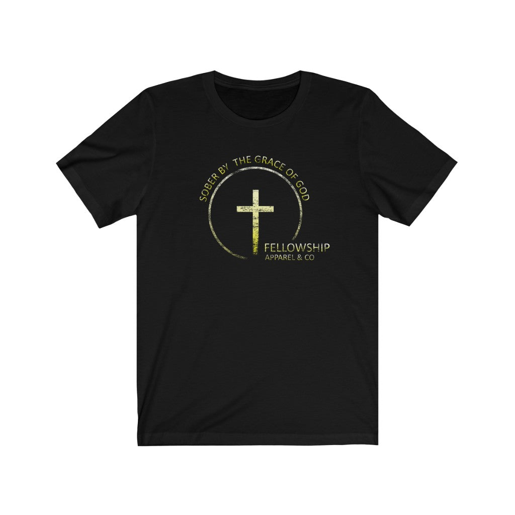 Men's T-Shirts - Sober By The Grace Of GOD