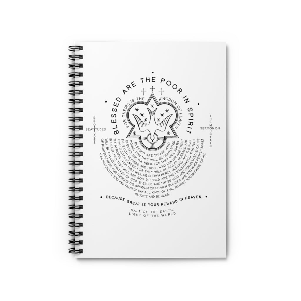 Beatitudes Spiral Journal