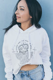 Beatitudes Crop Hoodie