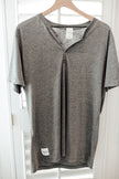 Tri-blend henley