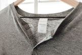 Tri-blend henley