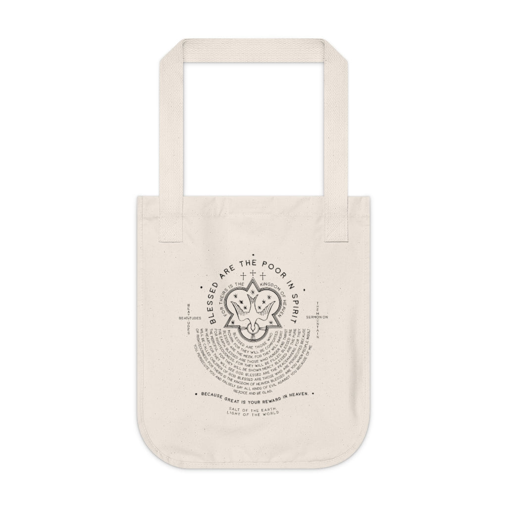 Beatitudes- Organic Canvas Tote