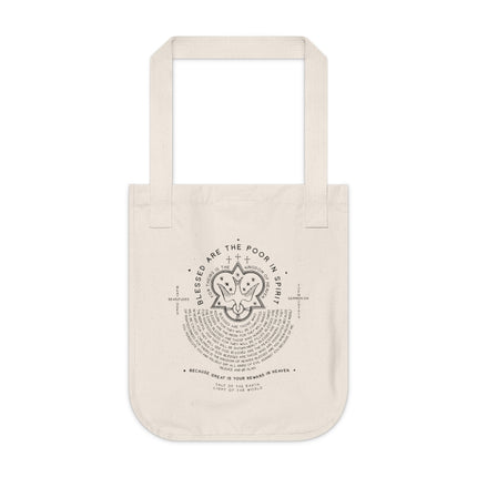Beatitudes- Organic Canvas Tote