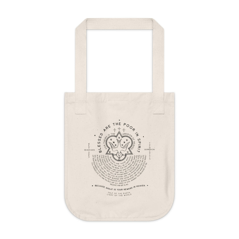 Beatitudes- Organic Canvas Tote