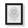 Beatitudes- Vertical Frame