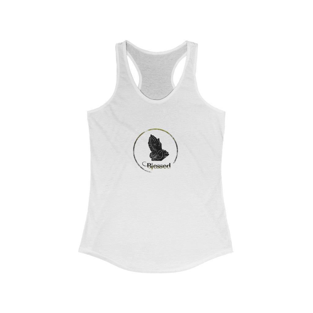 Women's Racerback Tank Top - We Are Blessed